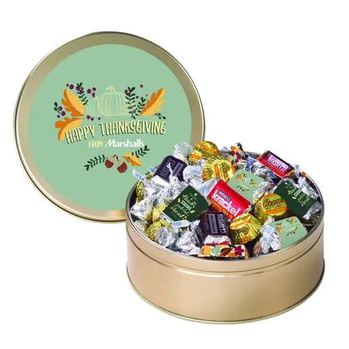 Thanksgiving HERSHEY'S® Chocolate Mix Tin — view 9