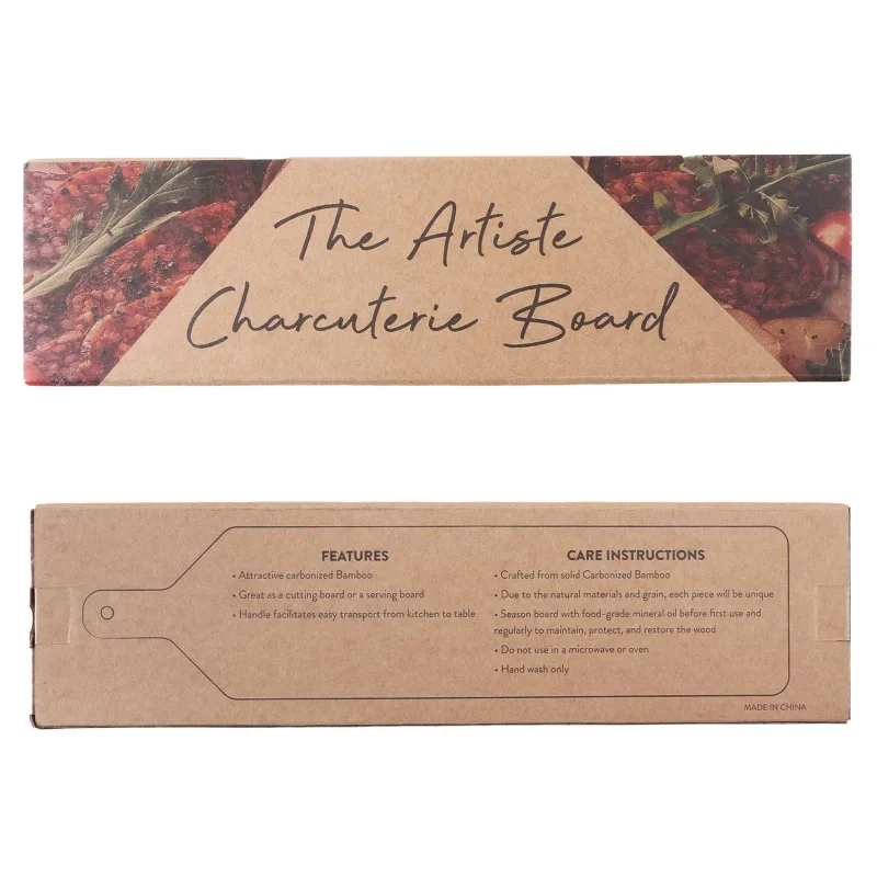 The Artiste Bamboo Charcuterie Board — view 4