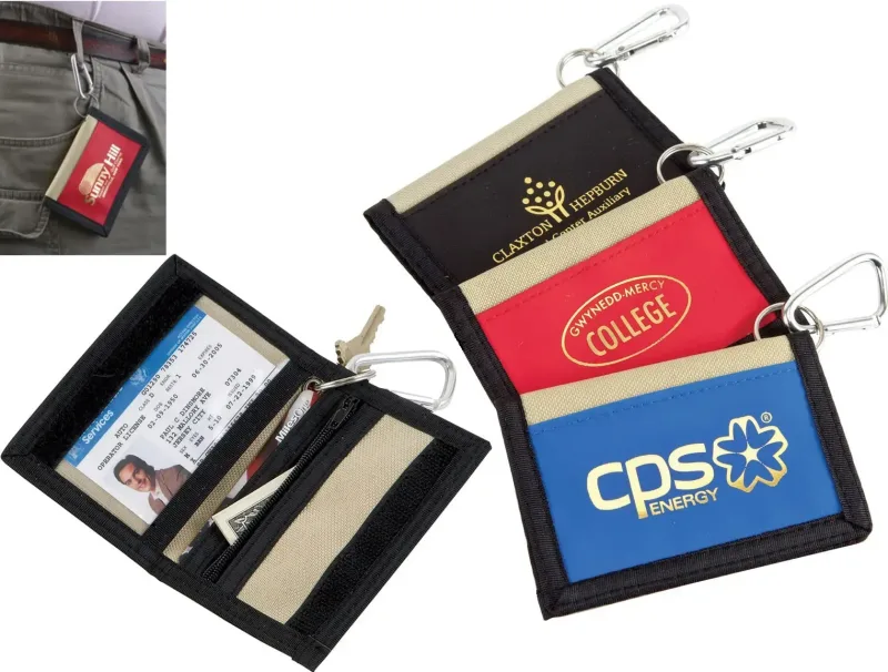 Custom Carabiner Wallet — view 4