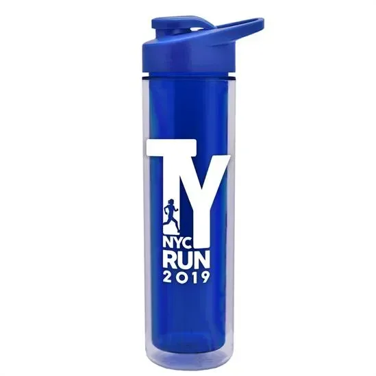 Chiller Double-Wall Insulated Bottle with Drink-Thru Lid (16 oz.) — view 3