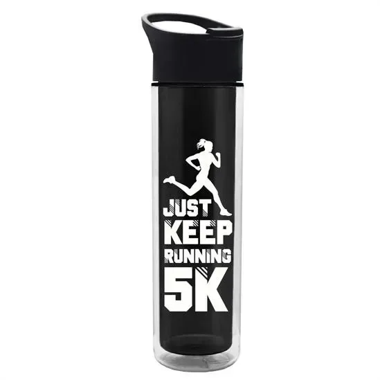 Chiller Double-Wall Insulated Bottle with Pop-Up Lid (16 oz.) — view 2