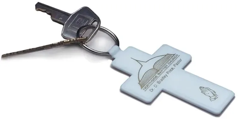 CustomLogo Cross Key Tag — view 2