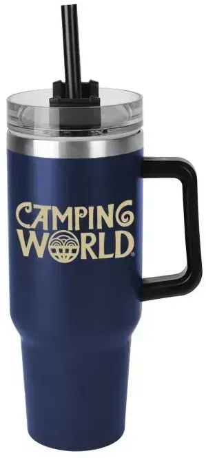 The Forty - Double Wall Tumbler with Handle