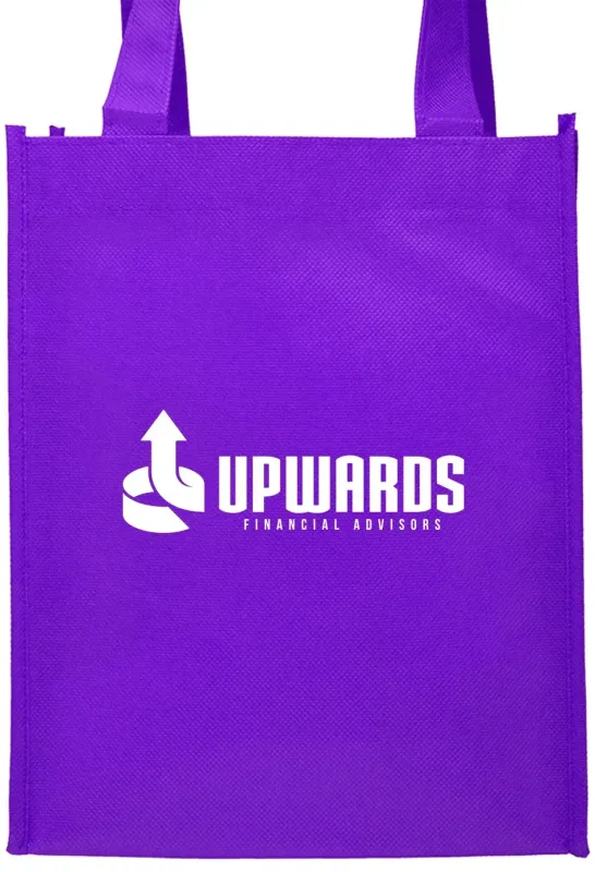 Custom Goodie Non-Woven Gift Bags with 1 Color Imprint — view 12