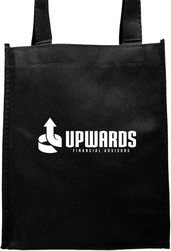 Custom Goodie Non-Woven Gift Bags with 1 Color Imprint — view 2