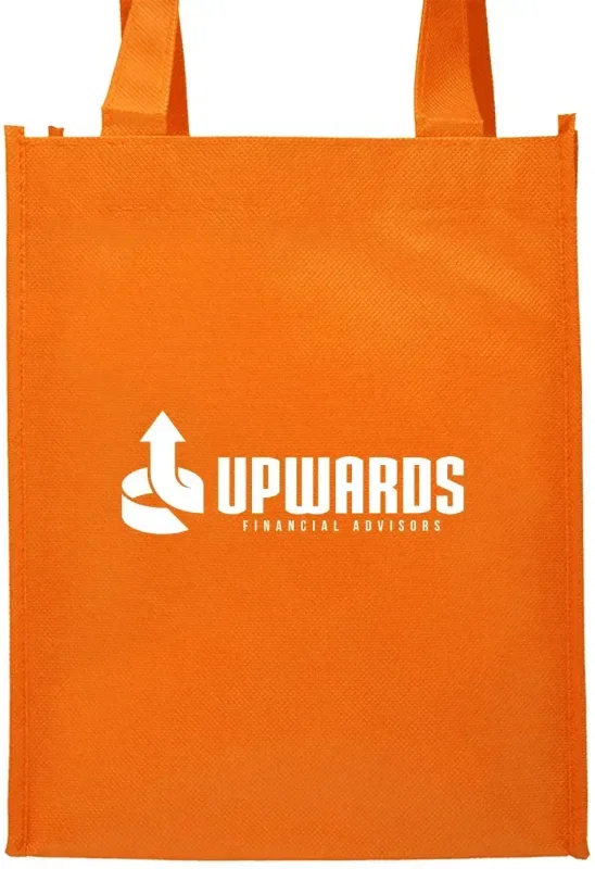 Custom Goodie Non-Woven Gift Bags with 1 Color Imprint — view 4