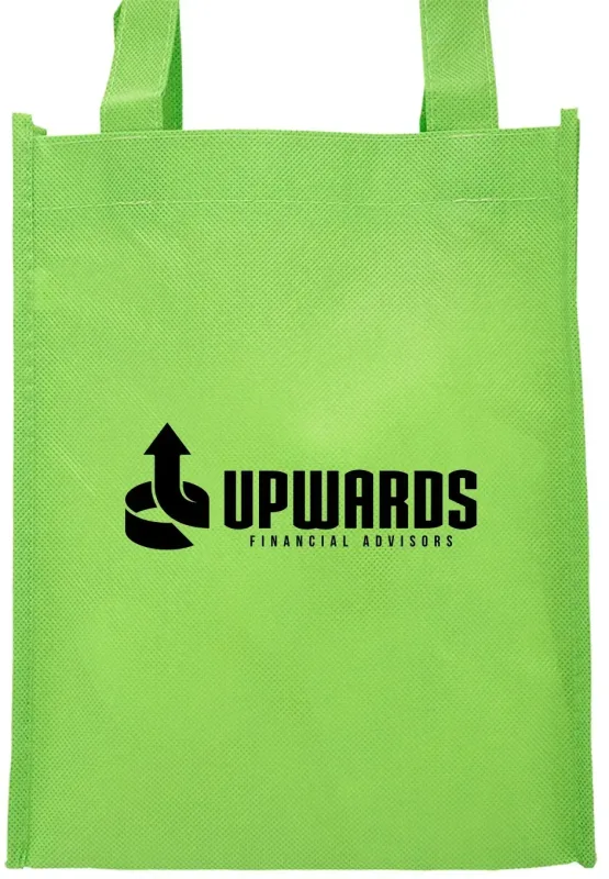 Custom Goodie Non-Woven Gift Bags with 1 Color Imprint — view 6