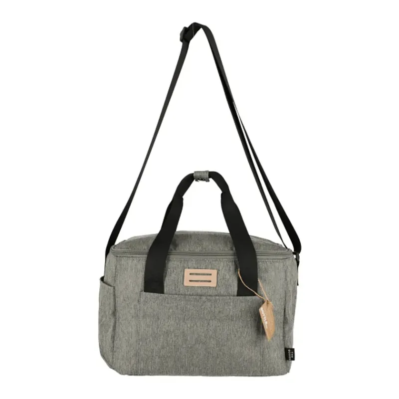 Custom Branded Recycled Cooler Bag - 12 Can Capacity — view 3