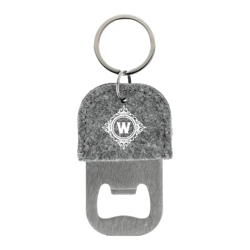 Custom Felt Bottle Opener - Recycled and Sustainable