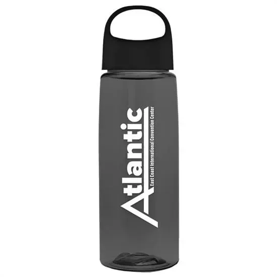 The LogoFlair - 26 oz. Custom Transparent Flair Bottle — view 11