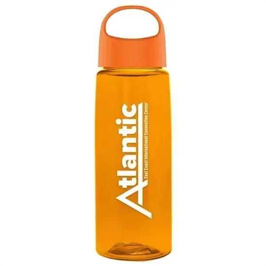 The LogoFlair - 26 oz. Custom Transparent Flair Bottle — view 19