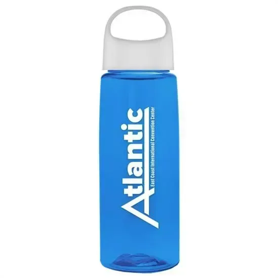 The LogoFlair - 26 oz. Custom Transparent Flair Bottle — view 23