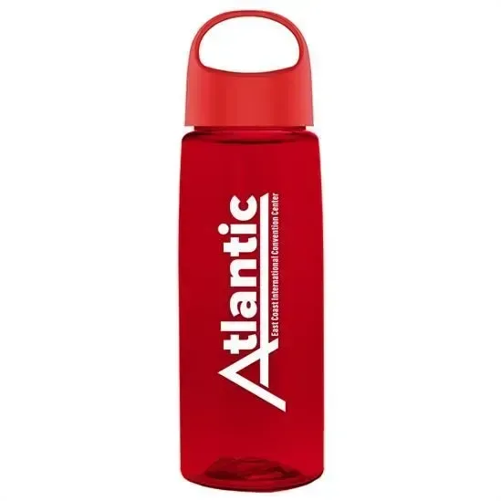 The LogoFlair - 26 oz. Custom Transparent Flair Bottle — view 24