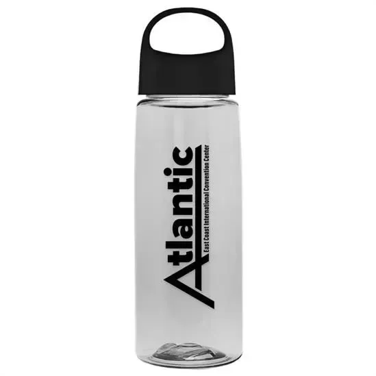 The LogoFlair - 26 oz. Custom Transparent Flair Bottle — view 26