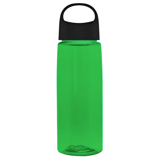 The LogoFlair - 26 oz. Custom Transparent Flair Bottle — view 9