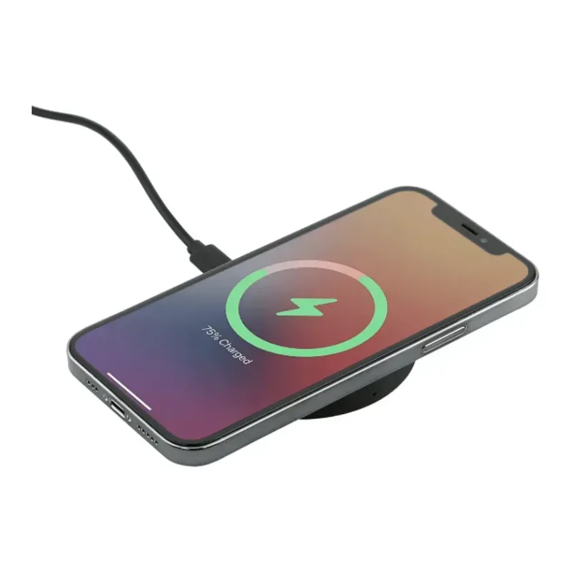 Custom Looking Glass Wireless Charging Pad — view 2