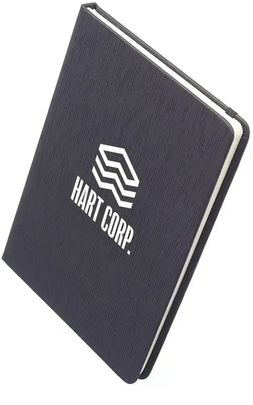 Custom Muse Textured Notebook (1 Color)
