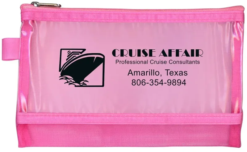 Custom Net Tote Cosmetic Bag — view 5