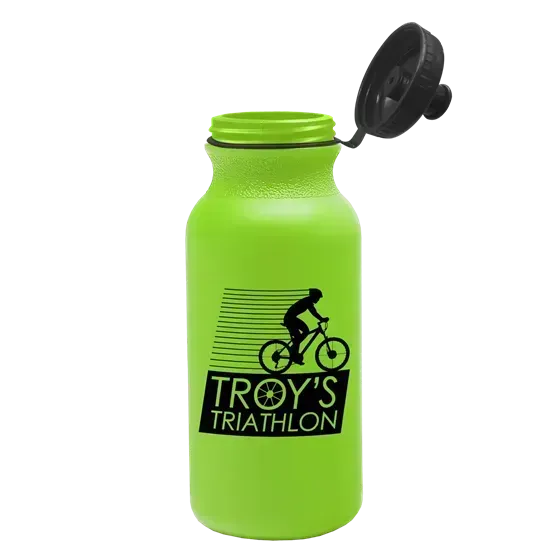 Custom Bike Bottles - Omni 20 oz. with Tethered Push-Pull Cap