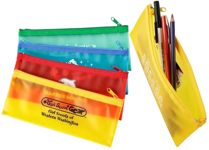 Customized Logo School Mate Pen & Pencil Case — view 5