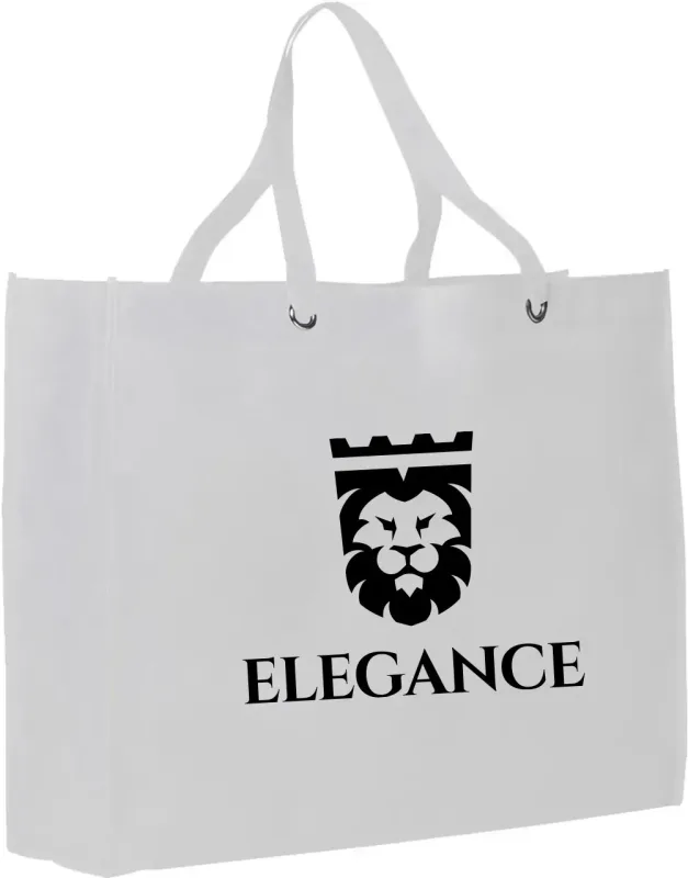 Logo Shopper Tote Bag (Non-Woven) — view 4