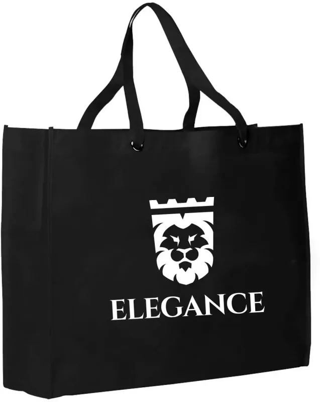 Logo Shopper Tote Bag (Non-Woven) — view 7