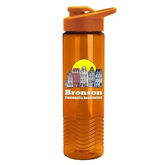 Custom Wave Tritan™ Bottle (24 oz.)