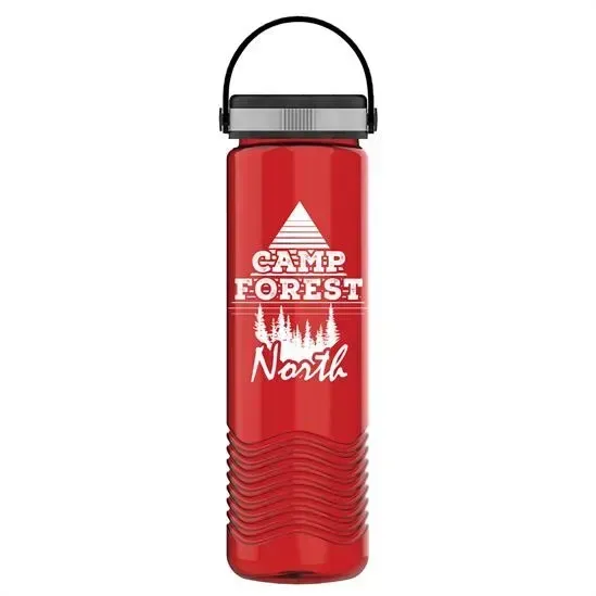 Wave Tritan® Bottle with Grip Lid (24 oz.) — view 3