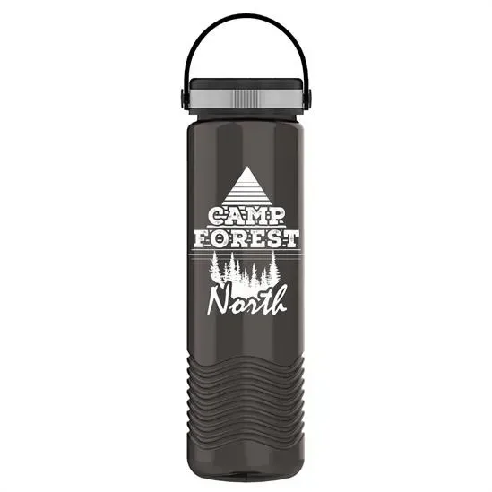 Wave Tritan® Bottle with Grip Lid (24 oz.) — view 4