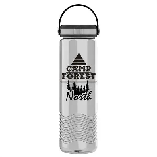 Wave Tritan® Bottle with Grip Lid (24 oz.) — view 5