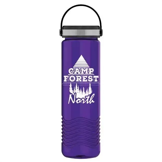 Wave Tritan® Bottle with Grip Lid (24 oz.) — view 6