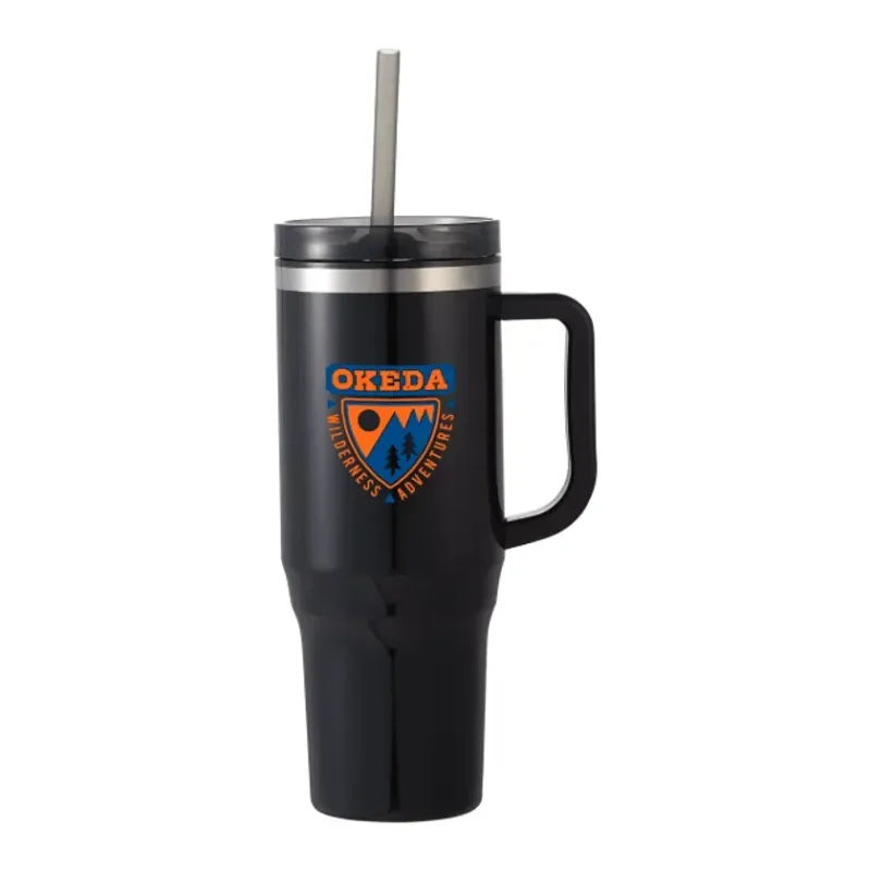 Thor 40 oz Eco-Friendly Straw Tumbler — view 12