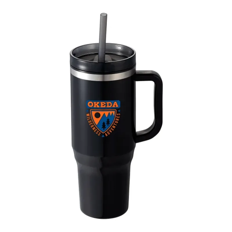 Thor 40 oz Eco-Friendly Straw Tumbler — view 27