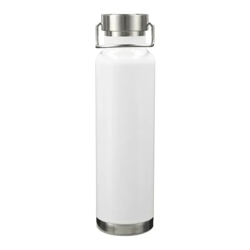 Custom Antimicrobial Insulated Copper Bottle - 22oz — view 4