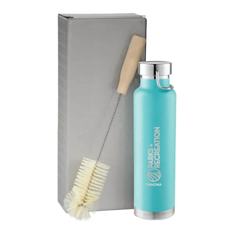 Thor Copper Vacuum Bottle with Brush 22oz — view 11