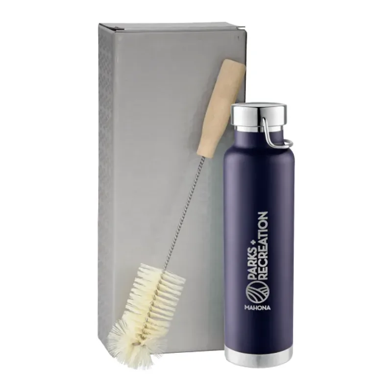 Thor Copper Vacuum Bottle with Brush 22oz — view 12