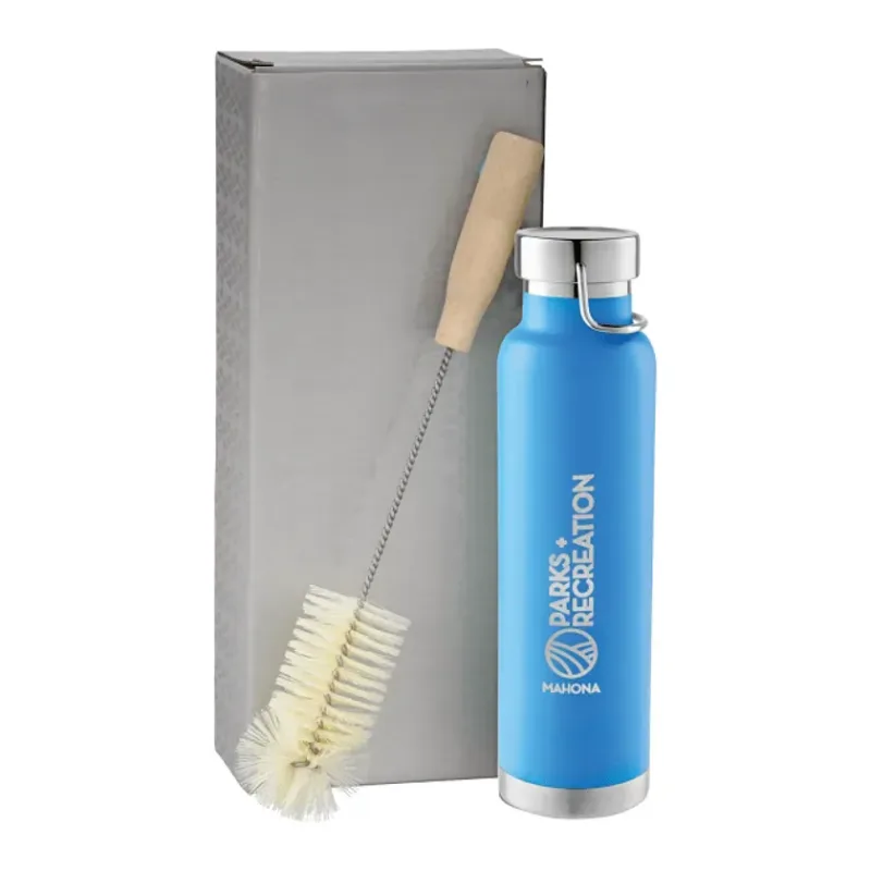 Thor Copper Vacuum Bottle with Brush 22oz — view 16