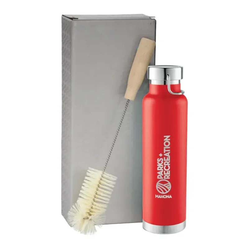 Thor Copper Vacuum Bottle with Brush 22oz — view 18