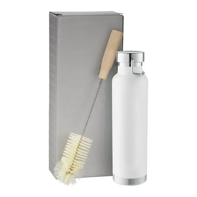 Thor Copper Vacuum Bottle with Brush 22oz — view 3