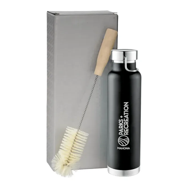Thor Copper Vacuum Bottle with Brush 22oz — view 6
