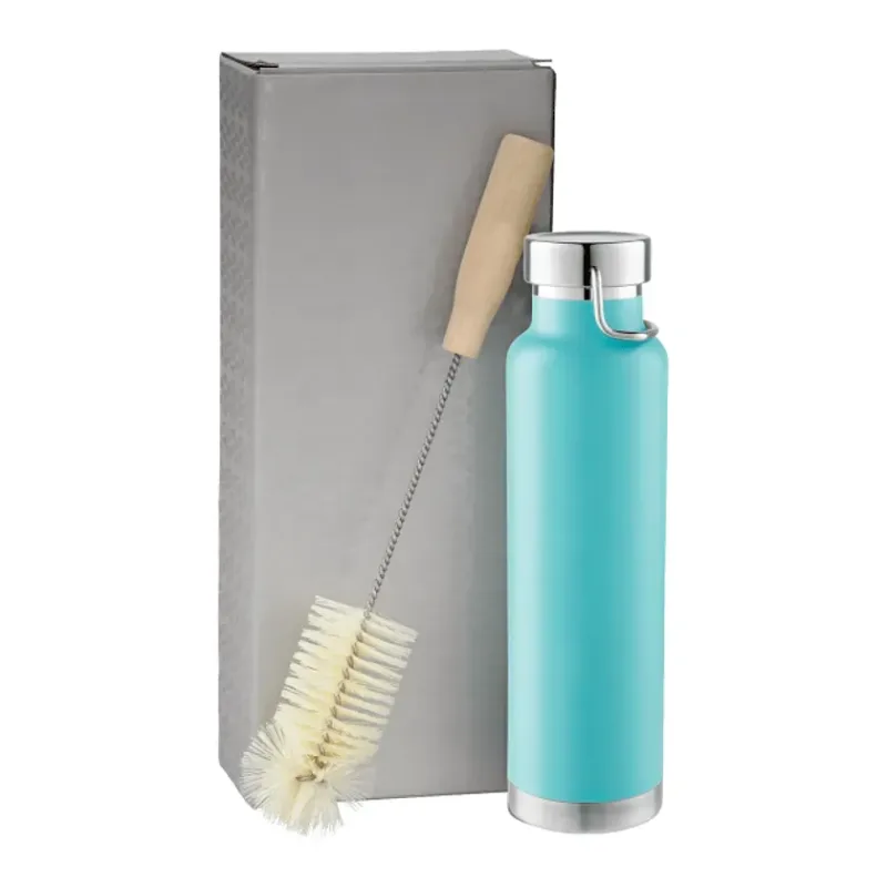 Thor Copper Vacuum Bottle with Brush 22oz — view 9