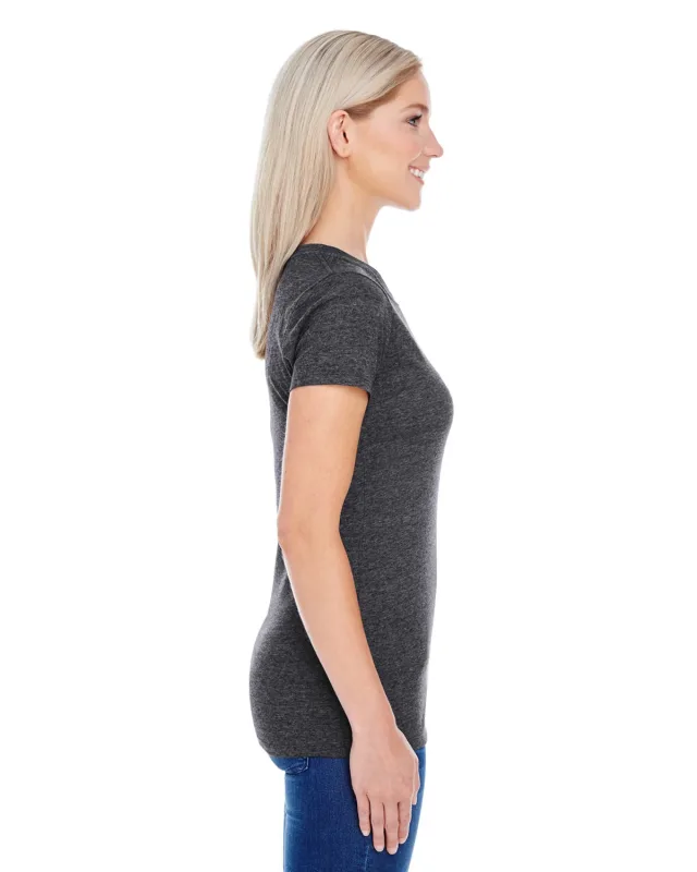 Threadfast Apparel Ladies' Triblend Short-Sleeve T-Shirt — view 12