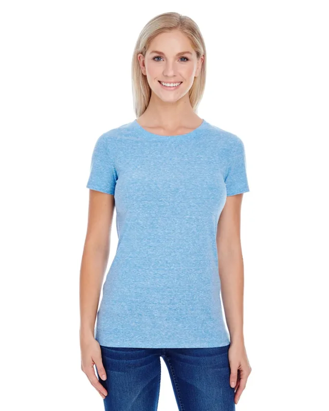 Threadfast Apparel Ladies' Triblend Short-Sleeve T-Shirt — view 14