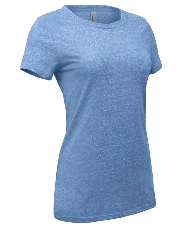 Threadfast Apparel Ladies' Triblend Short-Sleeve T-Shirt — view 16