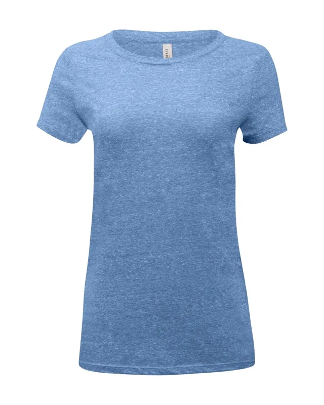 Threadfast Apparel Ladies' Triblend Short-Sleeve T-Shirt — view 17