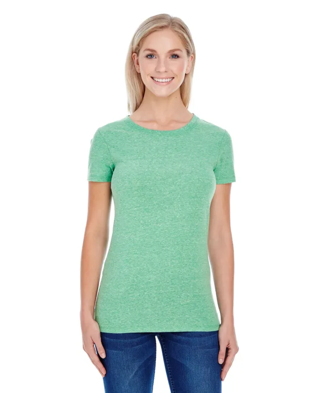 Threadfast Apparel Ladies' Triblend Short-Sleeve T-Shirt — view 20