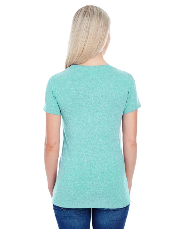 Threadfast Apparel Ladies' Triblend Short-Sleeve T-Shirt — view 28