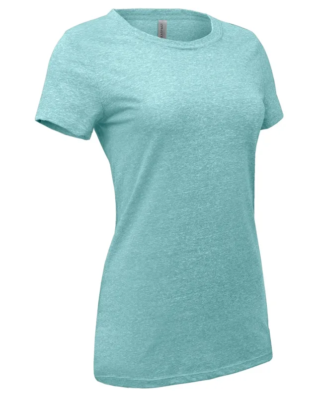 Threadfast Apparel Ladies' Triblend Short-Sleeve T-Shirt — view 31