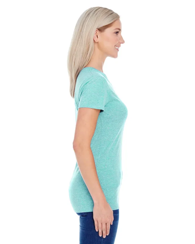 Threadfast Apparel Ladies' Triblend Short-Sleeve T-Shirt — view 33