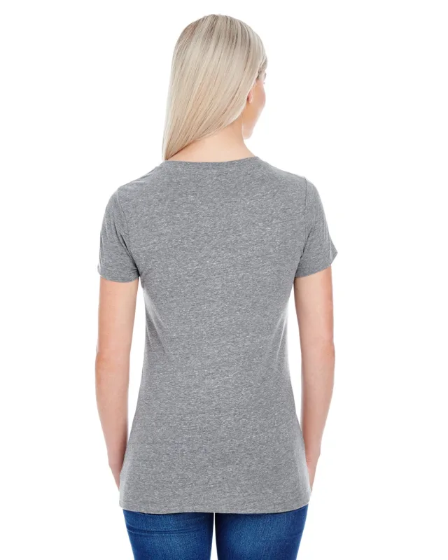 Threadfast Apparel Ladies' Triblend Short-Sleeve T-Shirt — view 34